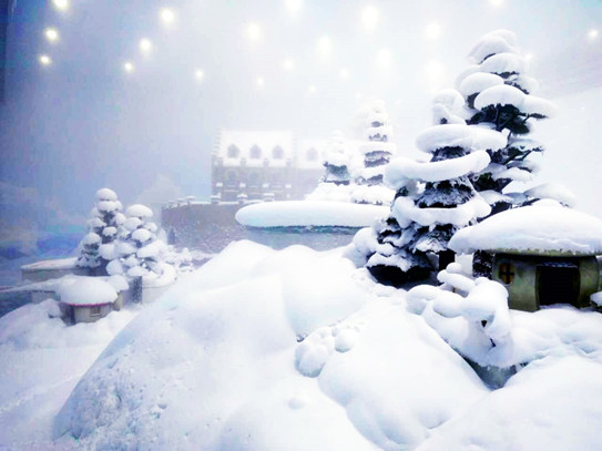 哈爾濱萬達娛雪樂園的雪質(zhì)2